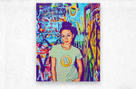 Brushed Metal Print
