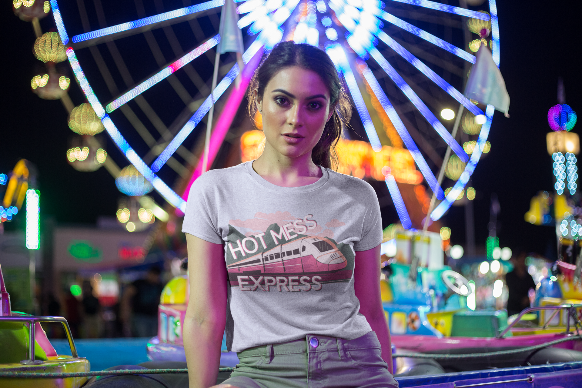 Triblend Hot Mess Tee - Avion Cuatro